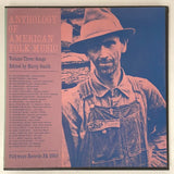 Anthology of the American Folk Music / Volume Three: Songs - Folkways US 1966 1st press NM/VG+