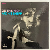 Archie Shepp - On this night - Impulse! US 1965 1st press NM/VG+