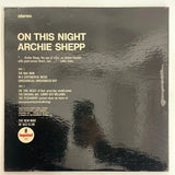 Archie Shepp - On this night - Impulse! US 1965 1st press NM/VG+