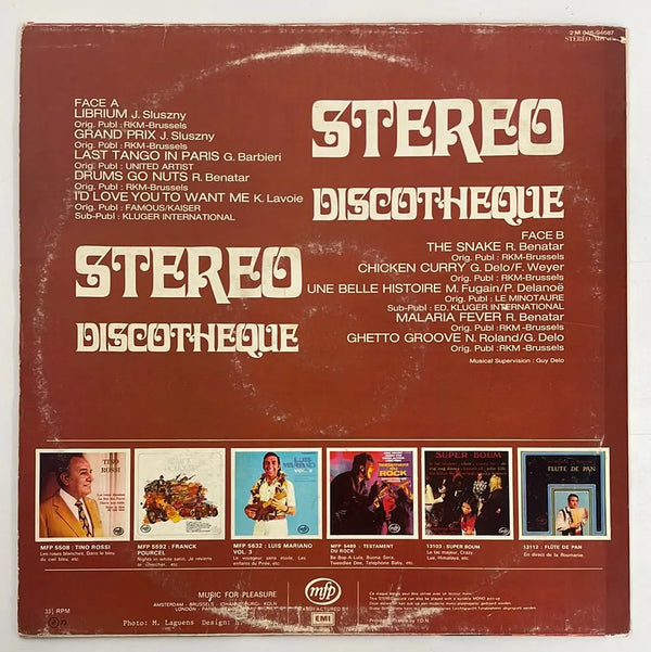 LP Chicken Curry – Stereo Discotheque - 洋楽