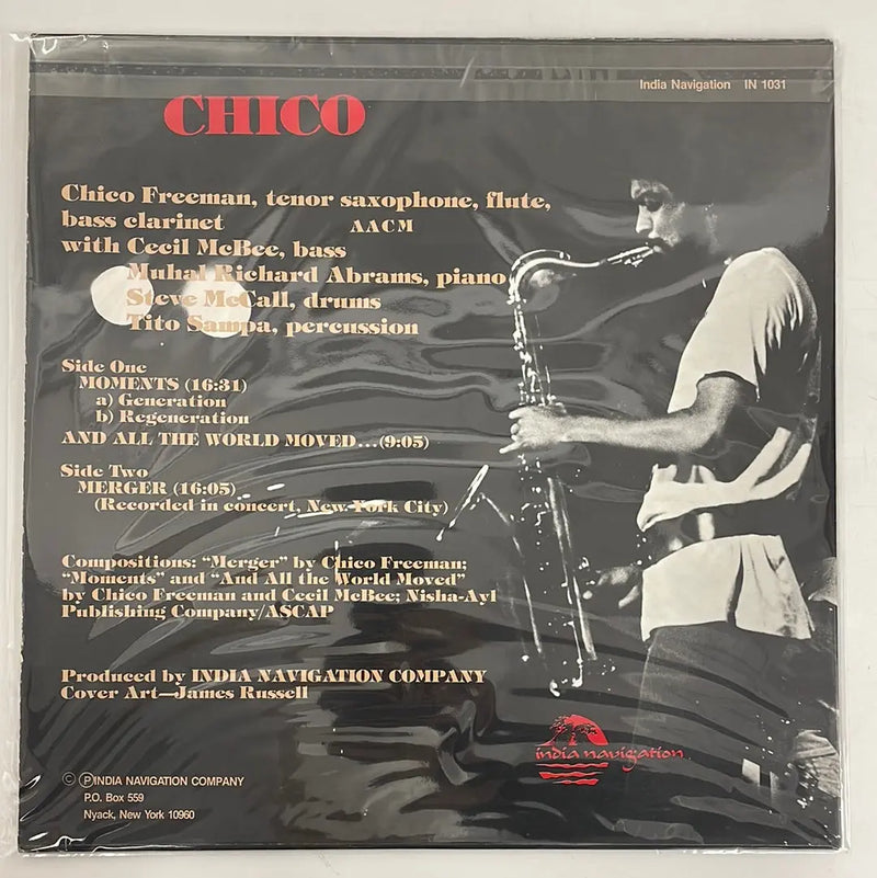 Chico Freeman - Chico - India Navigation US 1977 NM/NM
