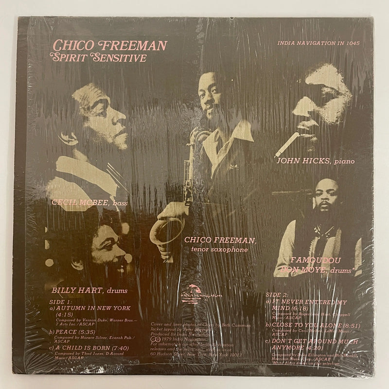 Chico Freeman - Spirit sensitive - India Navigation US 1979 1st press NM/EX