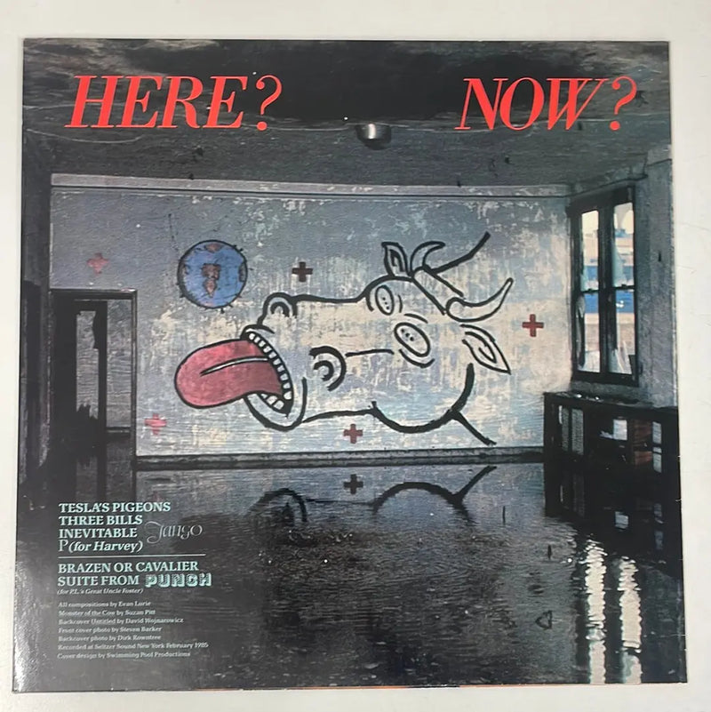 Evan Lurie - Happy? Here? Now? - Les Disques du Crépuscule BE 1985 1st press NM/VG+
