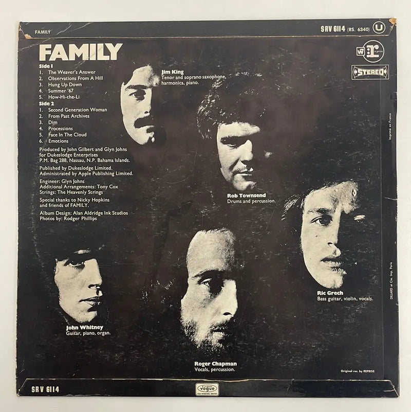 Family - Family entertainment - Reprise FR 1969 1st press VG+/VG+