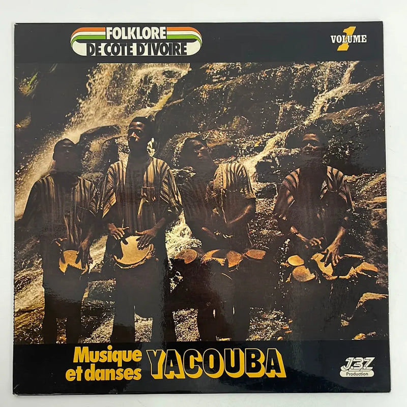 Folklore de Côte d'Ivoire: Musique et danses Yacouba, Voume 1 - JBZ Production FR 1979 1st press NM/VG+