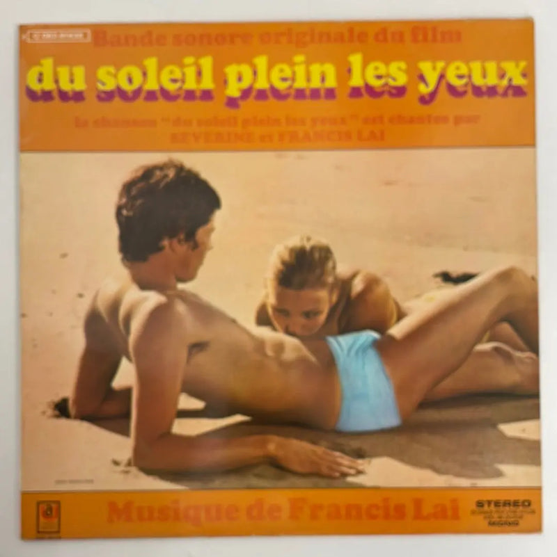 Francis Lai - Du soleil plein les yeux o.s.t. - United Artists FR 1970 1st press VG+/VG+