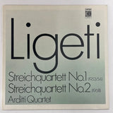 György Ligeti - Streichquartett No.1 (1953/54) / Streichquartett No.2 (1968) - Wergo DE 1978 1st press NM/VG+