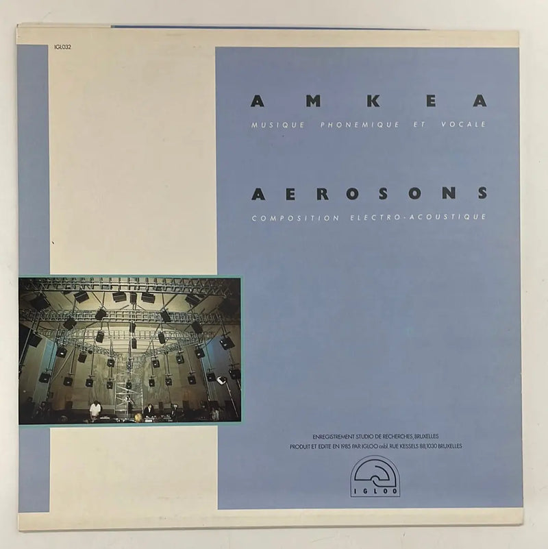 Leo Küpper/Anna Maria Kiefer - Amkéa/Aérosons - Igloo BE 1985 1st press NM/NM