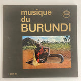 Musique du Burundi - Ocora FR 1968 1st press VG+/VG+