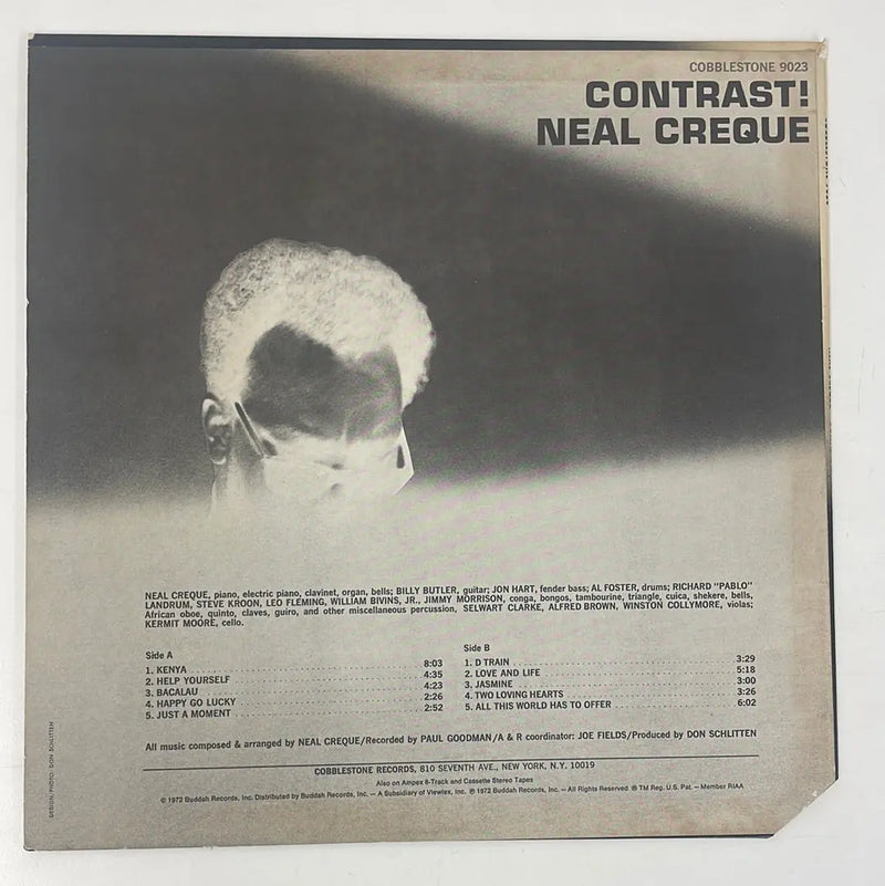 Neal Creque - Contrast! - Cobblestone US 1972 1st press NM/VG+