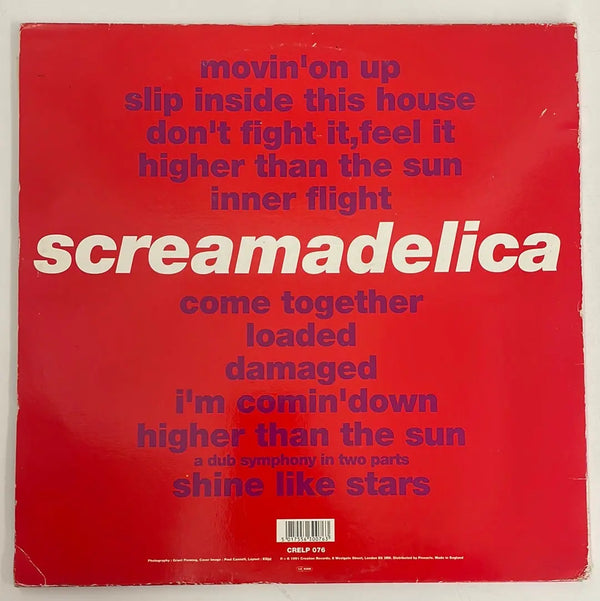 Primal Scream - Screamadelica - Creation Records UK 1991 1st press VG+/VG+
