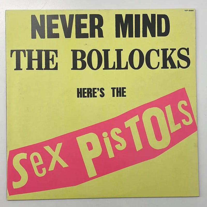 Sex Pistols - Never mind the bollocks - Virgin JP 1982 VG+/NM