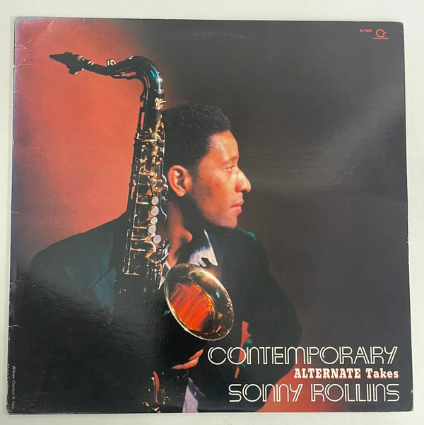 Sonny Rollins - Contemporary: Alternate Takes - Contemporary US 1986 1st press NM/VG+