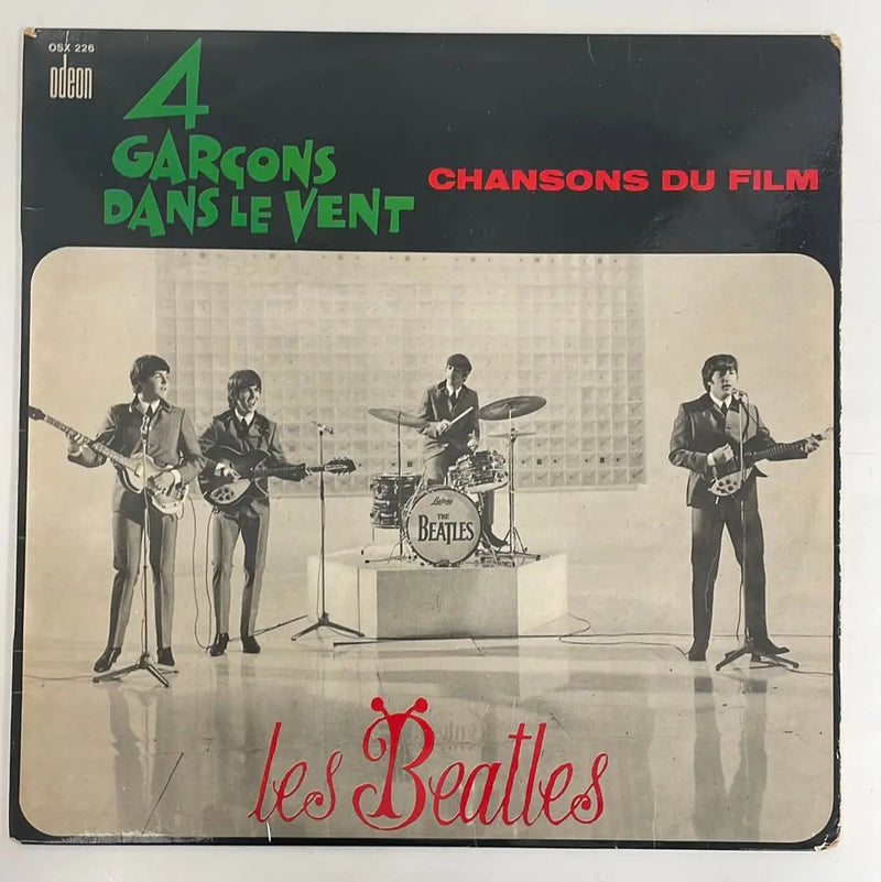 The Beatles - 4 garçons dans le vent: chansons du film - Odeon FR 1964 1st press VG/VG