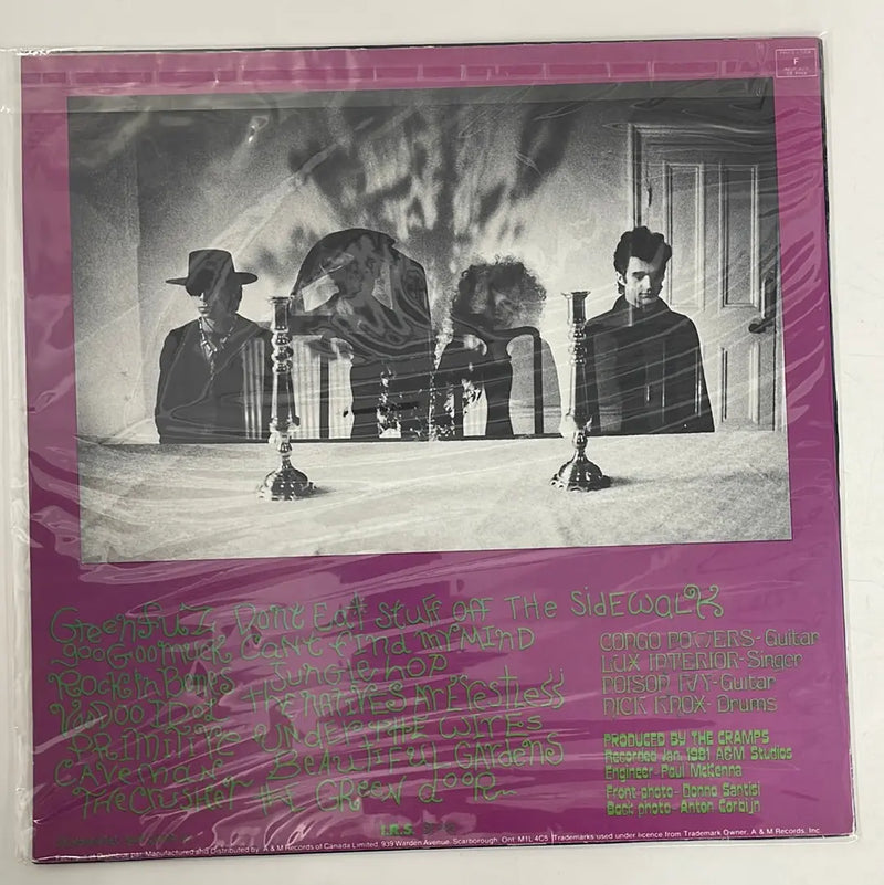 The Cramps - Psychedelic Jungle - I.R.S. CAN 1981 1st press NM/NM
