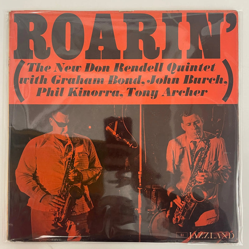 The New Don Rendell Quintet - Roarin' - Jazzland UK 1961 1st press VG+/VG
