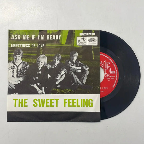 The Sweet Feeling - Emptyness of love/Ask me if I'm ready - His Master's Voice BE 1968 1st press VG+/VG+