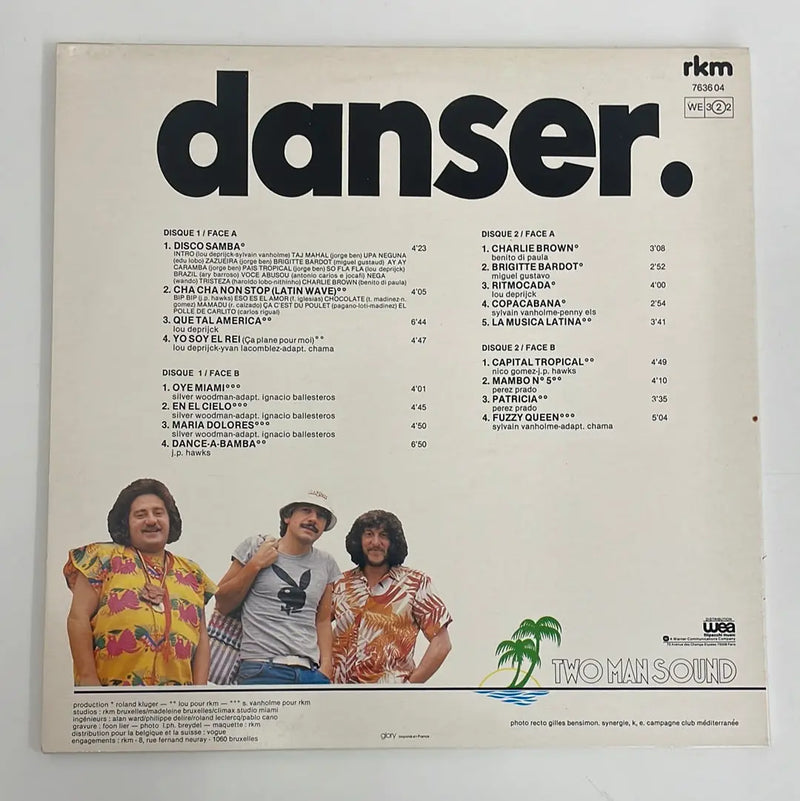 Two Man Sound - Danser. - RKM FR 1982 1st press NM/NM
