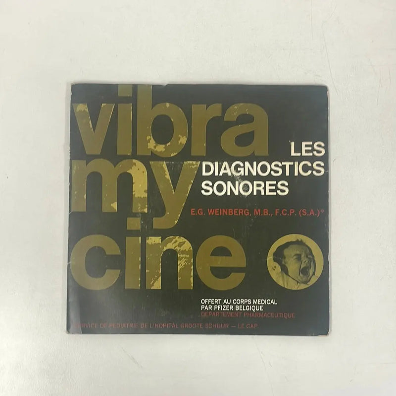 Vibramycine: Les diagnostics sonores - Pfizer BE 70's? 1st press NM/VG+