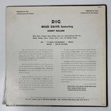 Miles Davis & Sonny Rollins "Dig" (Compilation, Prestige, US, 1956) NM/VG+