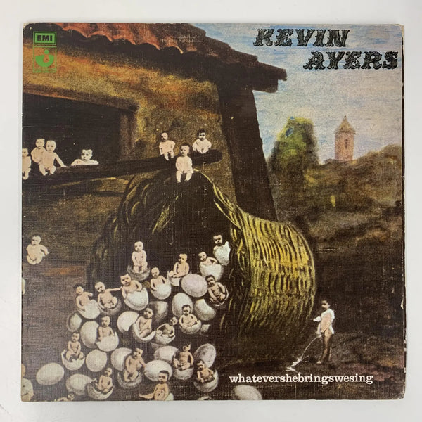Kevin Ayers "Whatevershebringswesing" (Harvest, UK, 1972) VG+/VG+
