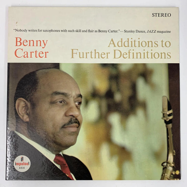 Benny Carter "Additions to Further Definitions" (Impulse!, US, 1966) NM/VG+