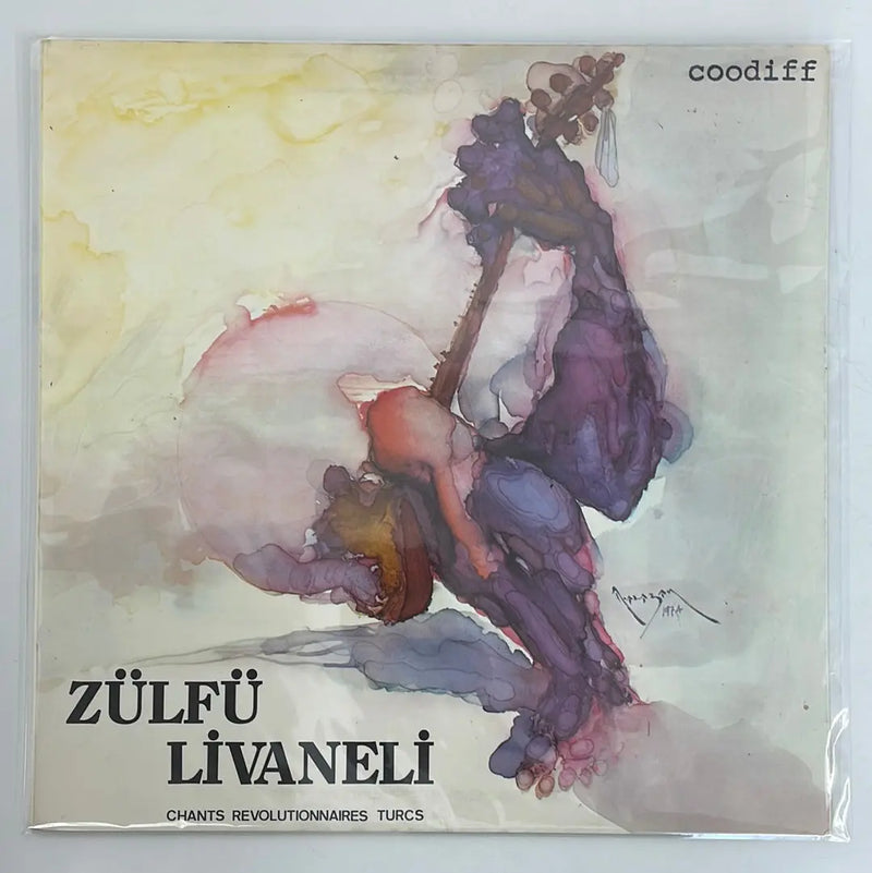 Zülfü Livaneli - Chants révolutionnaires turcs - Coodiff BE 1973 1st press VG+/VG+