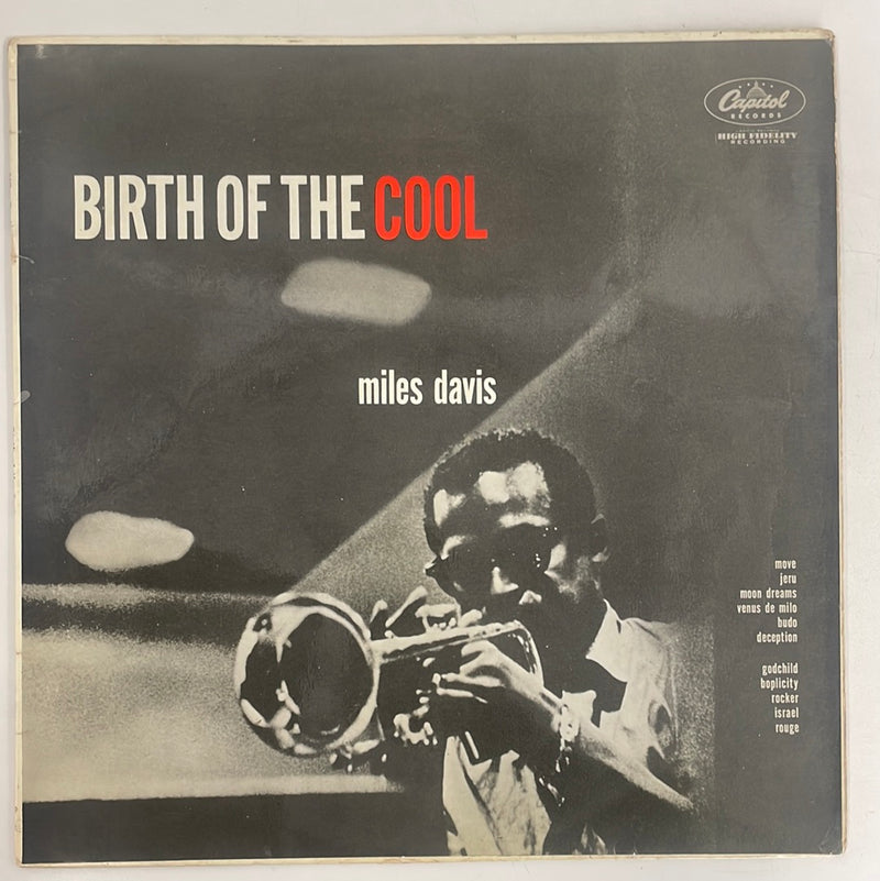 Miles Davis - Birth of the cool - Capitol UK 1957 1st press VG/VG+