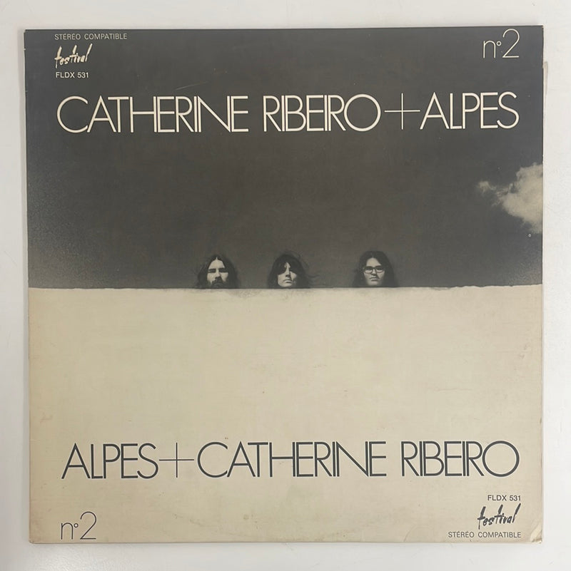 Catherine Ribeiro + Alpes - N°2 - Disques Festival FR 1970 1st press VG+/VG+