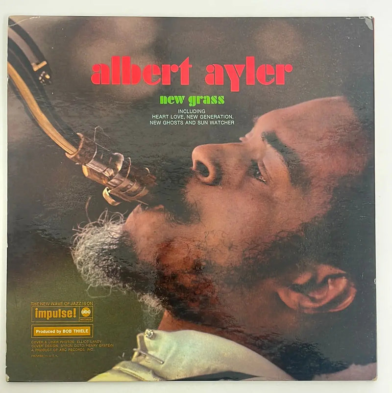 Albert Ayler - New Grass - Impulse! US 1969 1st press VG+/VG+