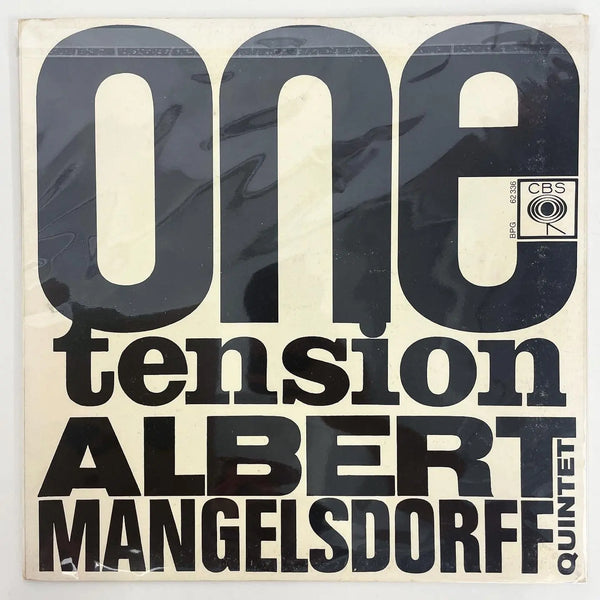 Albert Mangelsdorff Quintet - Tension - CBS EU 1963 1st press VG/VG+