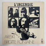 Areski/Brigitte Fontaine - L'incendie - BYG FR mid 70's VG+/VG+