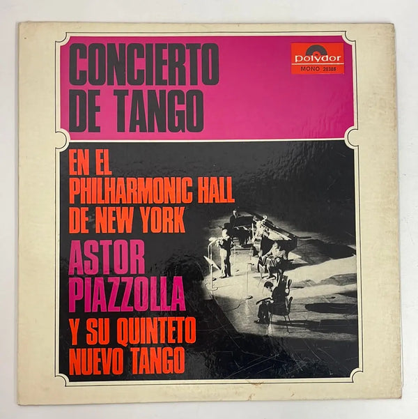 Astor Piazzolla - Concierto de Tango - Polydor ARG 1965 1st press VG+/VG+
