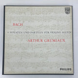 Bach/Arthur Grumiaux - 6 sonatas & partitas for violin solo - Philips NL 1970 NM/NM