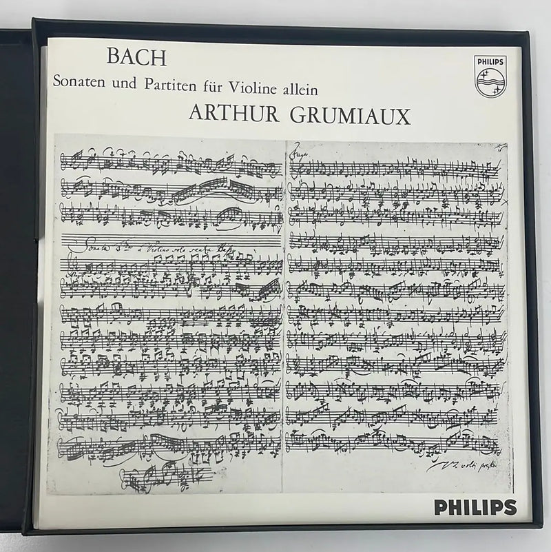 Bach/Arthur Grumiaux - 6 sonatas & partitas for violin solo - Philips NL 1970 NM/NM