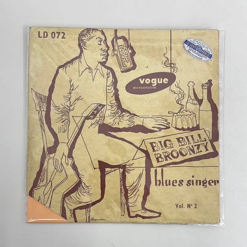 Big Bill Broonzy - Blues singer vol. N°2 - Vogue FR 1952 1st press VG/G+