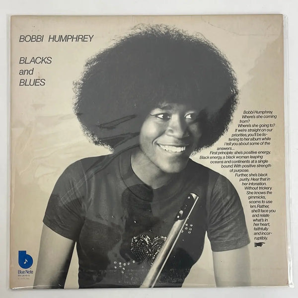 Bobbi Humphrey - Blacks and Blues - Blue Note DE 1974 1st press NM