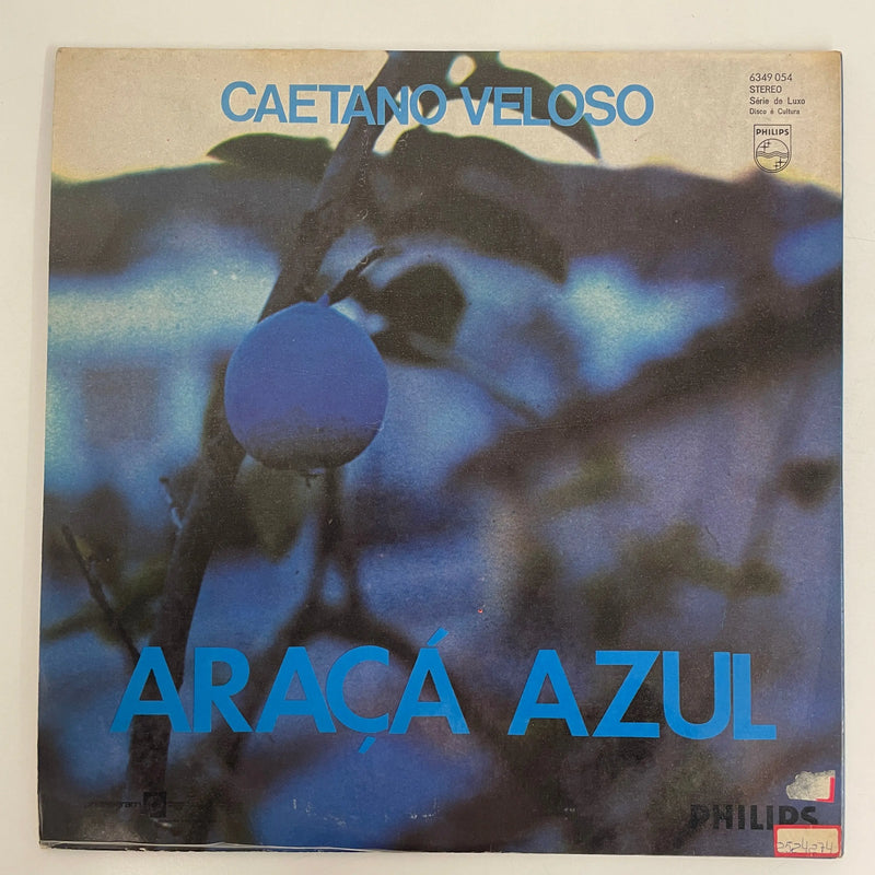 Caetano Veloso - Araçá Azul - Philips BR 1973 1st press VG+/VG