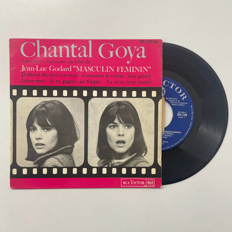 Chantal Goya - Masculin Féminin o.s.t. - RCA Victor FR 1966 1st press VG+/VG+