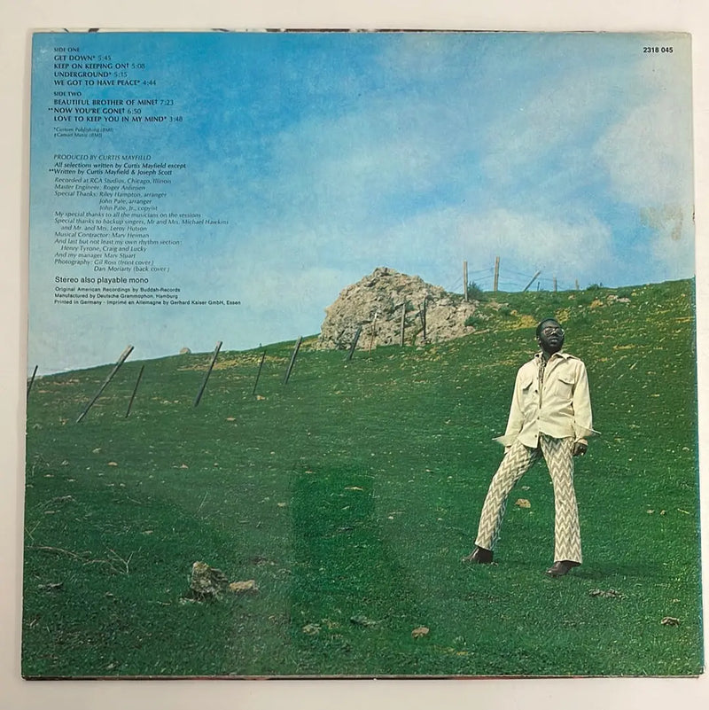 Curtis Mayfield - Roots - Buddah DE 1971 1st press NM/VG+