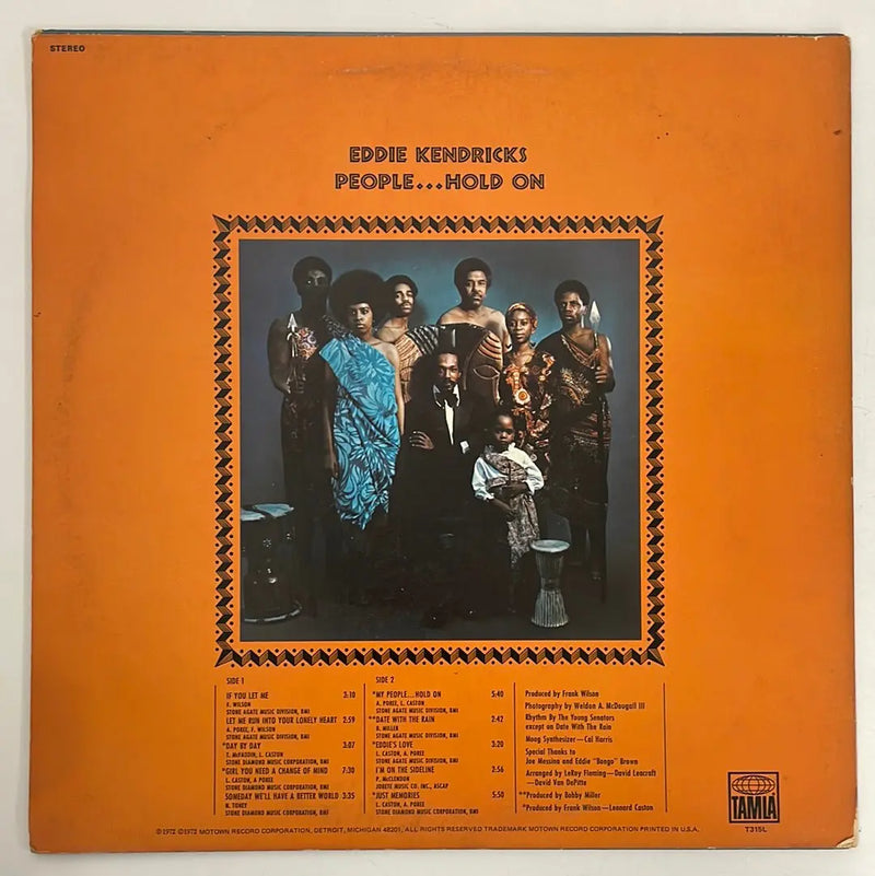 Eddie Kendricks - People... Hold on - Tamla US 1972 1st press NM/VG+