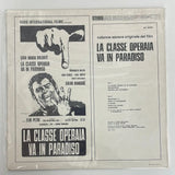 Ennio Morricone - La Classe operaia va in paradiso o.s.t. - RCA IT 1971 1st press VG+/VG+