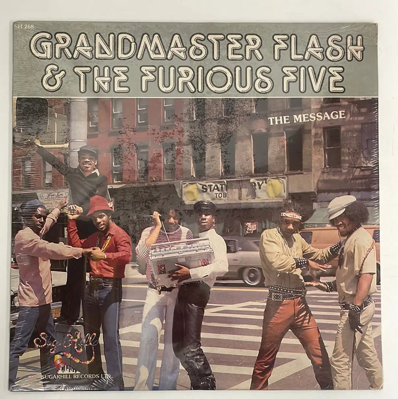 Grandmaster Flash & the Furious Five - The Message - Sugar Hill US 1982 1st press M/VG+