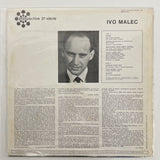 Ivo Malec - Sigma/Cantate pour elle/Dahovi/Miniatures pour Lewis Carroll - Philips FR 1968 1st press NM/VG+ - SEYMOUR KASSEL RECORDS 