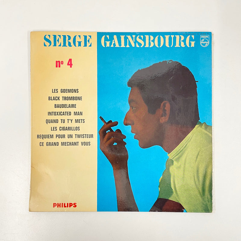 Serge Gainsbourg - n°4 - Philips FR 1962 1st press VG/VG+ Vinyl - SEYMOUR KASSEL RECORDS