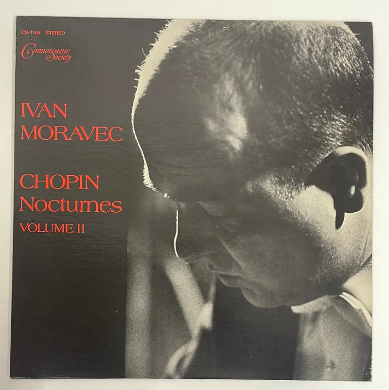 Ivan Moravec - Chopin Nocturnes Volume II - Connoisseur Society US 1966 1st press VG+/NM