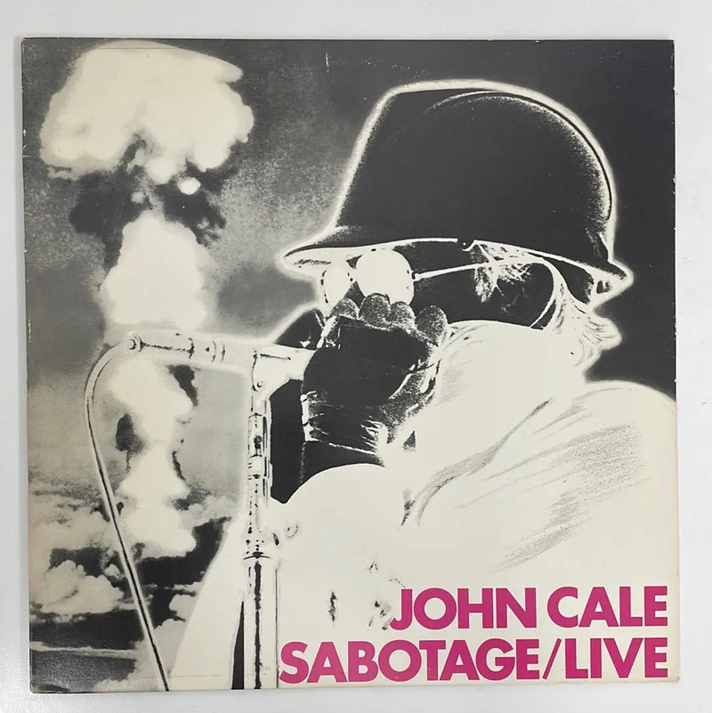 John Cale - Sabotage/Live - Spy Records US 1979 1st press NM/VG+