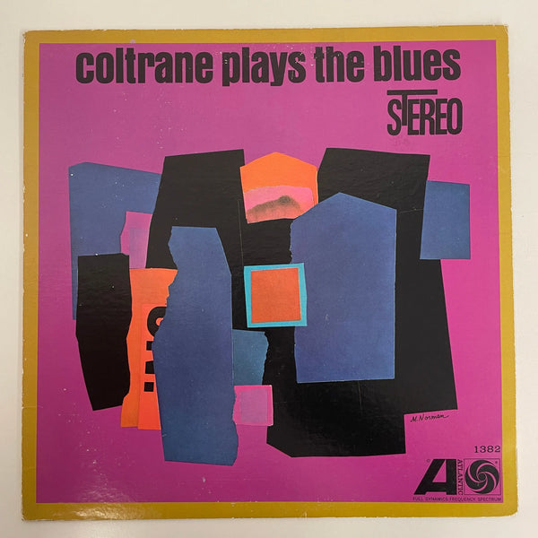 John Coltrane - Coltrane plays the blues - Atlantic US 1975 VG+/VG+