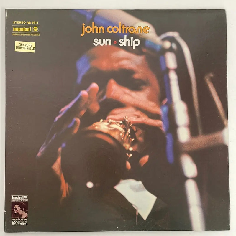John Coltrane - Sun Ship - Impulse! FR 1971 1st press NM/VG+