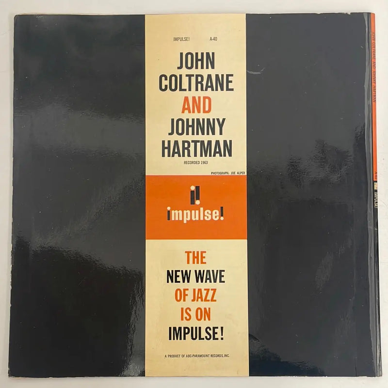 John Coltrane and Johnny Hartman - Impulse! SP 1966 VG+/VG+